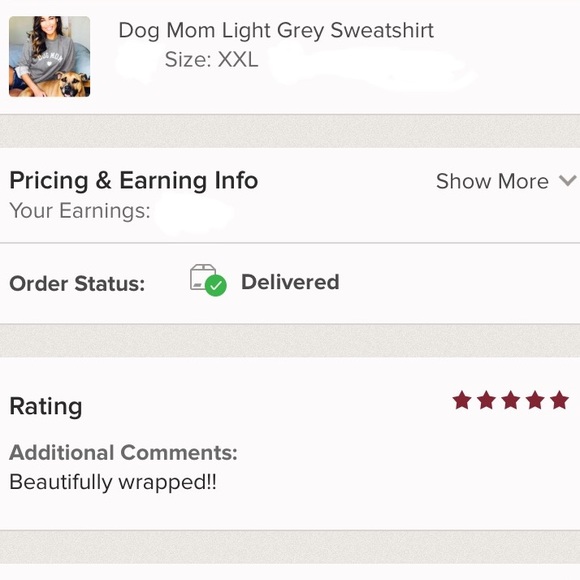 Dog Mom Light Grey Sweatshirt - Picture 7 of 8